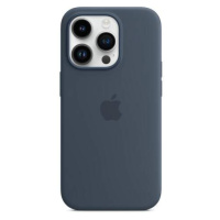 Silikonový kryt MagSafe pro Apple iPhone 14 Plus, storm blue