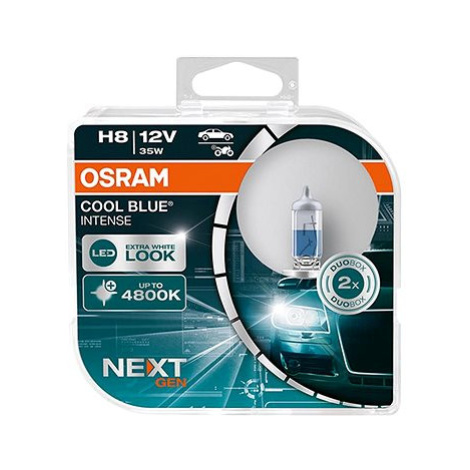 OSRAM H8 Cool Blue Intense Next Generation, 12V, 35W, PG19-1, Duobox