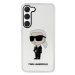 Karl Lagerfeld KLHCS23SHNIKTCT hard silikonové pouzdro Samsung Galaxy S23 5G transparent Ikonik 