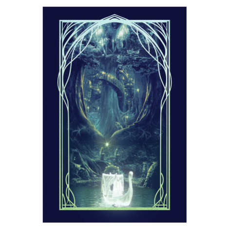 Plakát, Obraz - The Lord of the Rings - Lothlórien, 26.7 × 40 cm Europosters
