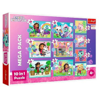 Puzzle Gábinin kouzelný domek MEGA PACK 10v1