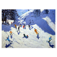 Obrazová reprodukce The Gully, Belle Plagne, 2004, Andrew Macara, 40 × 30 cm