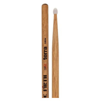 VIC-FIRTH 5BTN American Classic Terra Series Drumsticks, Nylon Tip