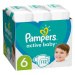 PAMPERS Active Baby pleny 6 (112 ks), 13-18 kg
