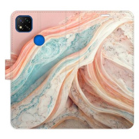 iSaprio flip pouzdro Colour Marble pro Xiaomi Redmi 9C