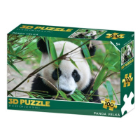 3d puzzle panda velká 100 dílků