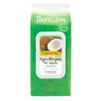 Tropiclean hypoalergenní čistící ubrousky 100ks