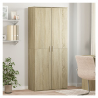 vidaXL Skříň highboard dub sonoma 80 x 35 x 180 cm kompozitní dřevo