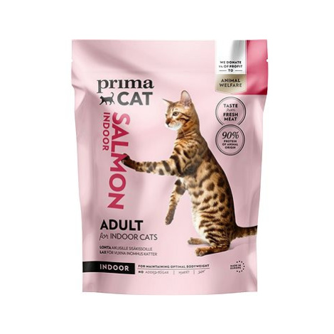 PrimaCat granule Losos pro dospělé kočky žijící v bytě 400 g