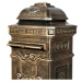 Tuin 1320 Poštovní schránka antik světlá mosaz