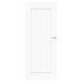 Interiérové dveře Naturel Estra pravé 80 cm bílá mat ESTRA5BM80P