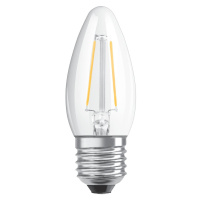 LED žárovka E27 B35 CL 4,8W = 40W 470lm 2700K Teplá 300° Filament OSRAM SUPERSTAR Stmívatelná