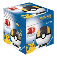 Ravensburger 3D Puzzle-Ball - Pokémon Motiv 3 / 54 dílků