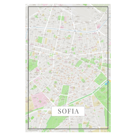 Plakát, Obraz - Sofie color, 26.7 × 40 cm