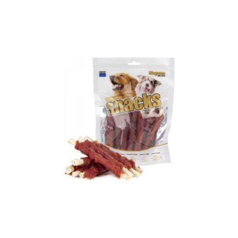 Magnum Dog Food Duck roll on rawhide stick 250g
