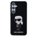 Karl Lagerfeld Liquid Silicone Ikonik NFT Samsung Galaxy S24+ černé Černá