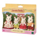 Sylvanian Families Rodina "chocolate" králíků, nová