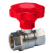 TOPBALL Kulový ventil 6/4&quot; s plynulou regulací Tmax 120°C TBAL.040