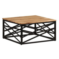 SHUMEE Konferenční stolek 68 × 68 × 35 cm masivní akáciové dřevo, 330076