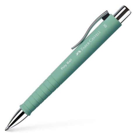 Kuličkové pero Faber-Castell POLY BALL XB, pastelově zelená