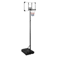 vidaXL Basketbalový koš s průhlednou deskou 280–350 cm polykarbonát