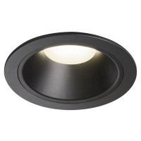 SLV BIG WHITE NUMINOS DL XL vnitřní LED zápustné stropní svítidlo černá/černá 4000 K 40° 1004036