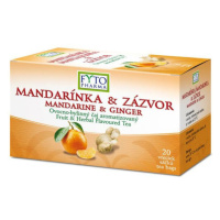Fytopharma Ovocno-bylinný čaj mandarinka & zázvor 20x2 g