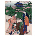 Malování podle čísel - JAPONSKO A ROZKVETLÉ SAKURY Rozměr: 80x100 cm, Rámování: vypnuté plátno n
