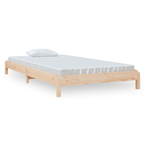 vidaXL Stohovatelná postel 80 x 200 cm masivní borovice