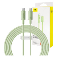 Kabel Baseus Fast Charging cable USB-C to USB-C Habitat Series 2m 100W (green)