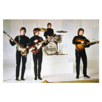 Fotografie Paul Mccartney, George Harrison, Ringo Starr And John Lennon., (40 x 26.7 cm)