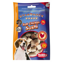 Nobby StarSnack Soft Chicken Sushi kuře & ryba 70g