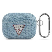Pouzdro Guess AirPods Pro Cover Light blue Jeans Collection (GUACAPTPUJULLB)