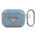 Pouzdro Guess AirPods Pro Cover Light blue Jeans Collection (GUACAPTPUJULLB)