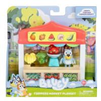 Bluey mini sada Farmářský trh s figurkou