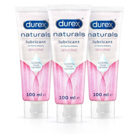 Durex Naturals Sensitive intimní gel 100 ml 2+1