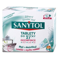 SANYTOL 4 v 1 tablety do myčky 40x20g