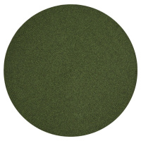 NORTHRUGS - Hanse Home koberce Kusový koberec Braided 105554 Green kruh – na ven i na doma Rozmě