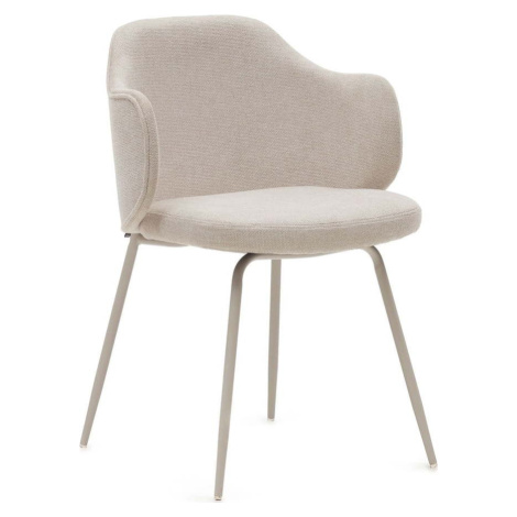 Béžové jídelní židle v sadě 2 ks Yunia – Kave Home