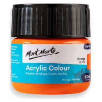 Akrylová barva Mont Marte,100ml, oranžová (Orange)