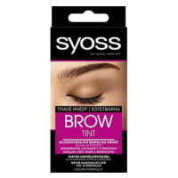 SYOSS Brow Tint tmavě hnědá