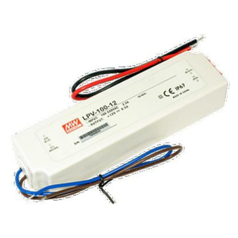 MEANWELL LPV-100-12V Meanwell LED DRIVER IP67 Mean Well
