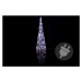 Nexos 1175 Vánoční dekorace - Akrylový kužel - 60 cm, studeně bílé + trafo