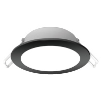 B.V.  - LED Koupelnové podhledové svítidlo LED/4,8W/230V 3000K černá IP65