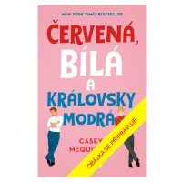 Červená, bílá a královsky modrá Euromedia Group, a.s.