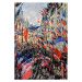 Claude Monet - Obrazová reprodukce The Rue Saint-Denis, Celebration of June 30, 1878, (26.7 x 40