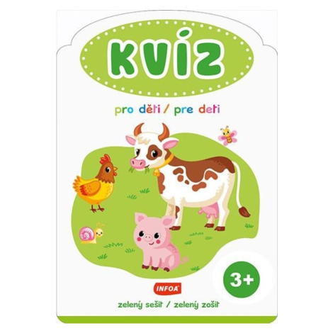 KVÍZ pro děti / pre deti - zelený sešit  (CZ/SK vydání)