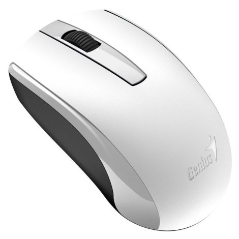 GENIUS myš ECO-8100/ 1600 dpi/ dobíjecí/ bezdrátová/ bílá