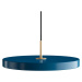 Petrolejově modré závěsné svítidlo UMAGE Asteria, ⌀ 43 cm