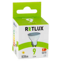 RLL 417 GU10 bulb 9W WW RETLUX